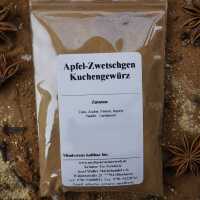 Gewürzzubereitung als feines, hellbraunes Pulver