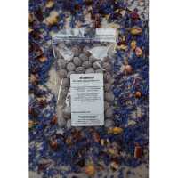 Bonbons in grau-dunkelvioletter Farbe