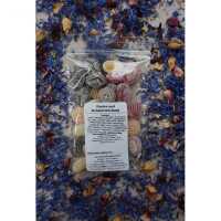 Bonbons in dunkelbrauner Farbe