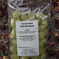 Bonbons in grünlicher Farbe