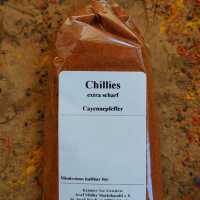 Chili extra scharf, Cayennepfeffer als feines,...