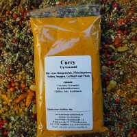Curry Goa mild als feines, dunkelorangenes Pulver